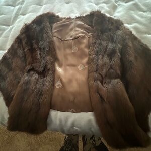 Genuine Mink Stole/Wrap